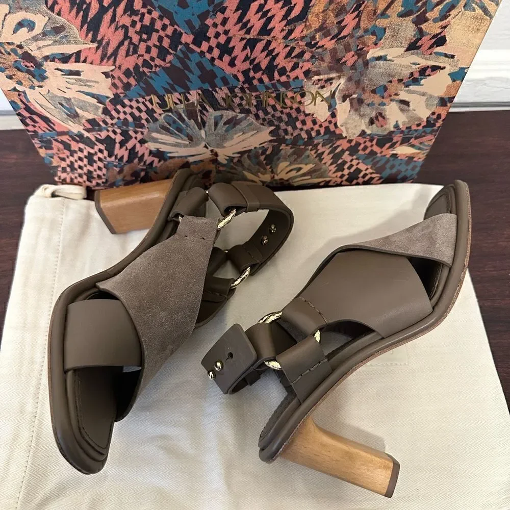 Ulla Johnson leather Crisscross Sandal size 5 new